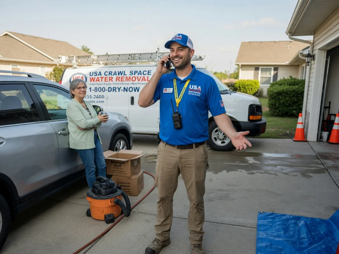 Crawl Space Water Removal Eva, AL FAQs